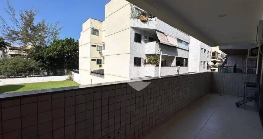 Apartamento com 3 quartos com suíte  para alugar, 86 m² por r$ 4.575/mês - recreio dos bandeirantes - rio de janeiro/rj