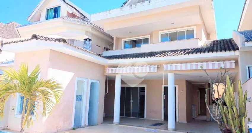 Casa com 4 suítes com sotão à venda, 275 m² por r$ 1.890.000,00 - recreio dos bandeirantes - rio de janeiro/rj