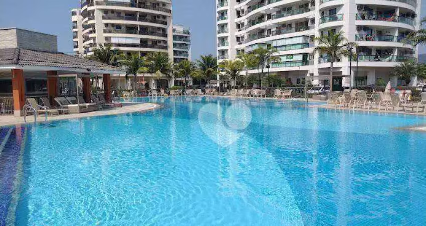 ? apartamento no recreio – 2 quartos, 2 vagas 73mª com lazer de resort