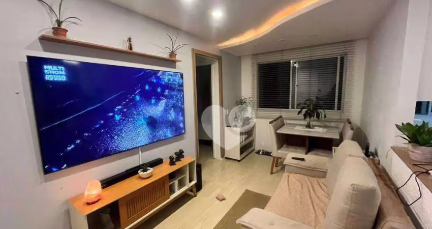 Apartamento com 2 quartos à venda, 47 m² por r$ 324.000 - curicica - rio de janeiro/rj