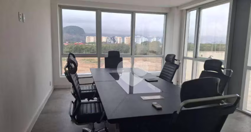 Sala para alugar, 94 m² por r$ 6.152,88/mês - barra da tijuca - rio de janeiro/rj