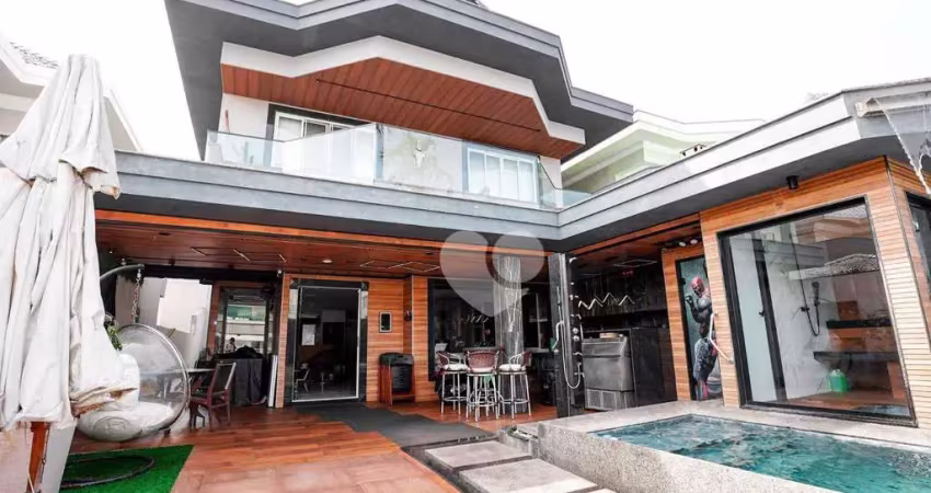 Casa com 4 quartos à venda, 383 m² por r$ 4.200.000 - recreio dos bandeirantes - rio de janeiro/rj