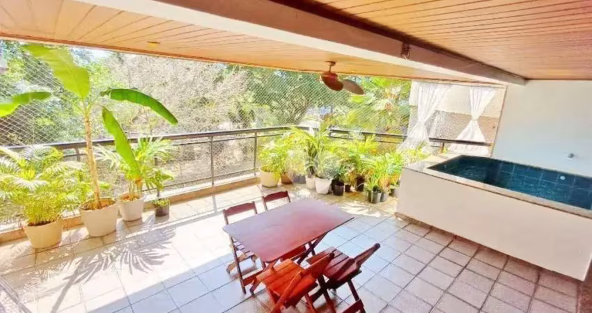 Apartamento com 5 quartos para alugar, 200 m² por r$ 7.990/mês - recreio dos bandeirantes - rio de janeiro/rj