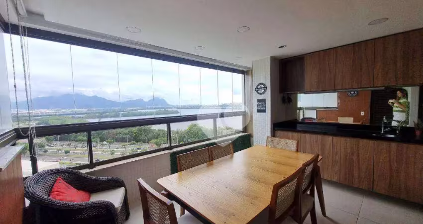 Apartamento com 3 quartos à venda, 131 m²  - barra da tijuca - rio de janeiro/rj