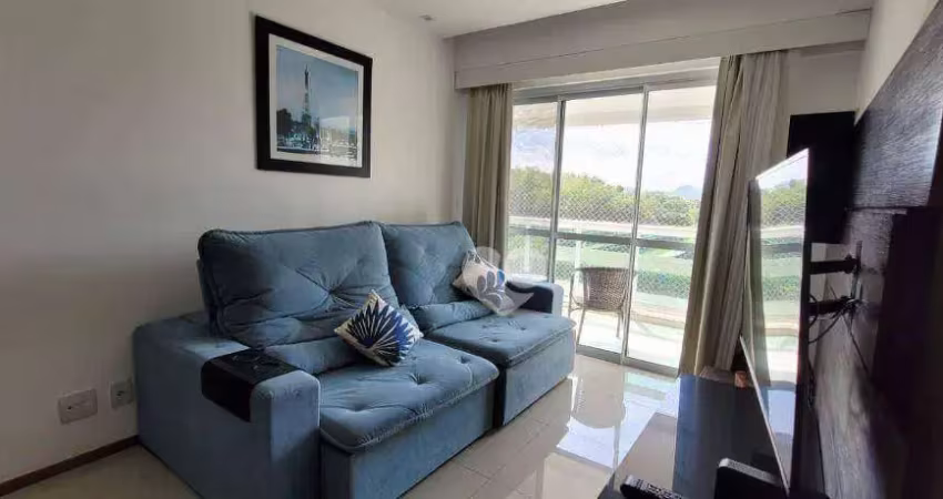 Apartamento com 3 quartos  para alugar, 82 m² por r$ 5.000/mês - recreio dos bandeirantes - rio de janeiro/rj