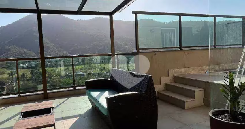 Cobertura com 4 quartos à venda, 140 m² por r$ 1.200.000 - recreio dos bandeirantes - rio de janeiro/rj