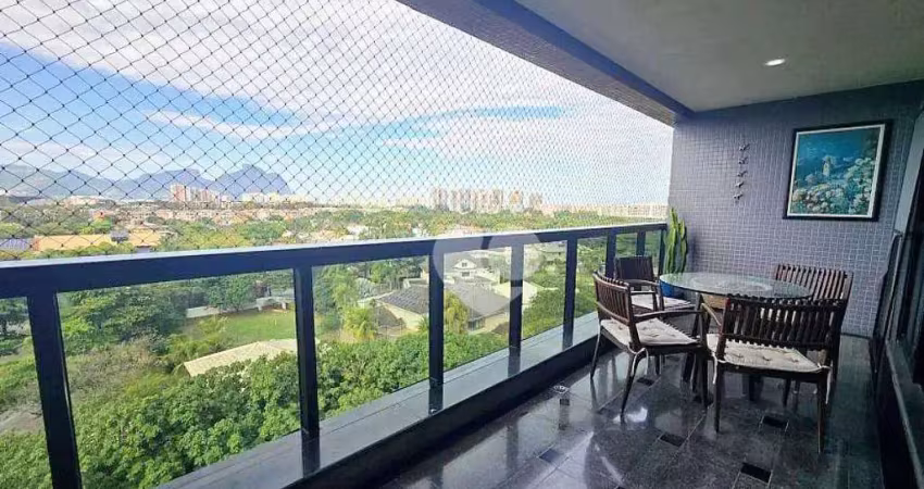 Cobertura com 4 quartos à venda, 275 m² por r$ 2.900.000 - barra da tijuca - rio de janeiro/rj