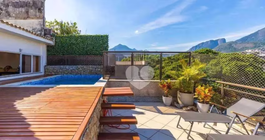Cobertura com 3 quartos para alugar, 436 m² por r$ 29.089/mês - jardim oceânico - rio de janeiro/rj