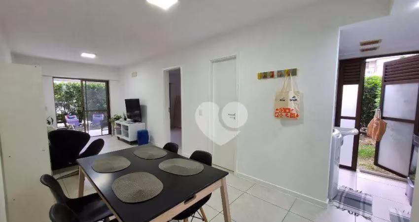 Apartamento garden com 1 quarto à venda, 140 m² por r$ 650.000 - recreio dos bandeirantes - rio de janeiro/rj