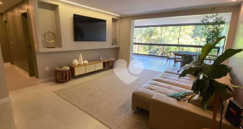 Apartamento com 3 dormitórios à venda, 140 m² por r$ 1.070.000,00 - recreio dos bandeirantes - rio de janeiro/rj