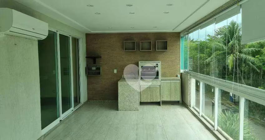 Apartamento com 3 quartos à venda, 129 m²  - recreio dos bandeirantes - rio de janeiro/rj