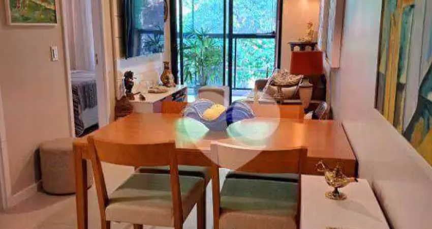 Apartamento com 1 dormitório à venda, 47 m² por r$ 850.000,00 - laranjeiras - rio de janeiro/rj