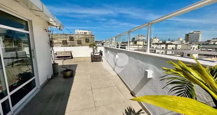 Cobertura com 3 dormitórios à venda, 128 m²- copacabana - rio de janeiro/rj
