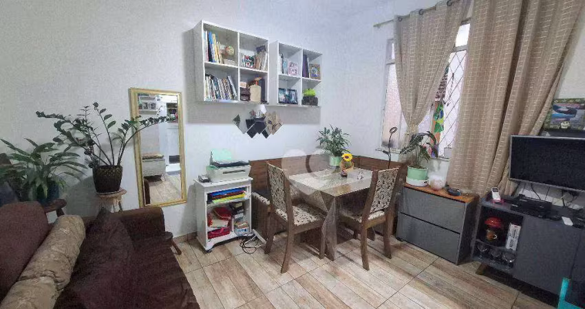 Apartamento com 1 quarto à venda no grajaú, rio de janeiro/rj