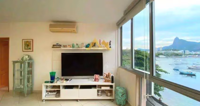 Apartamento com 3 dormitórios à venda, 130 m² por  urca - rio de janeiro/rj