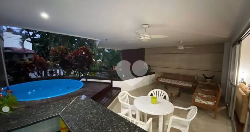 Apartamento com 4 quartos à venda, 230 m² por r$ 2.350.000 - jardim oceânico - rio de janeiro/rj