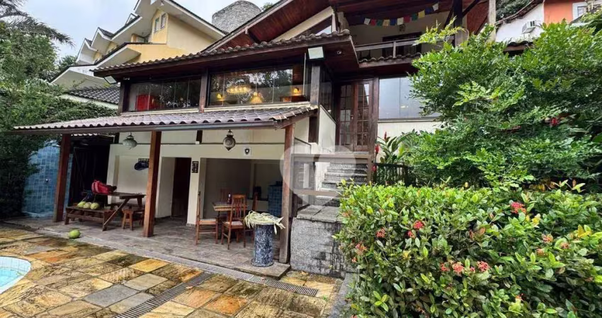 Casa com 5 dormitórios à venda, 413 m² por r$ 2.350.000,00 - itanhangá - rio de janeiro/rj