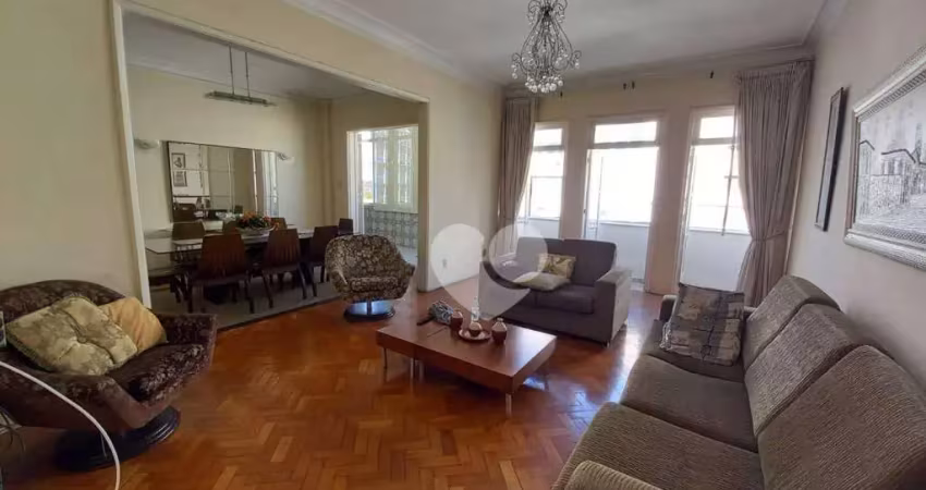 Apartamento com 3 quartos à venda, 167 m² por r$ 1.050.000 - copacabana - rio de janeiro/rj
