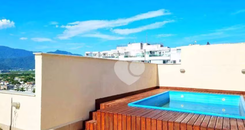 Cobertura com 3 quartos à venda, 155 m² por r$ 789.000 - recreio dos bandeirantes - rio de janeiro/rj