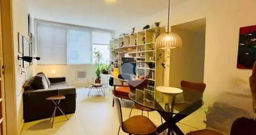 Apartamento com 2 quartos à venda, 82 m² por r$ 1.560.000 - leblon - rio de janeiro/rj