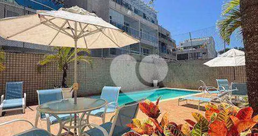 Apartamento com 4 quartos à venda, 226 m² por r$ 4.400.000 - barra da tijuca - rio de janeiro/rj