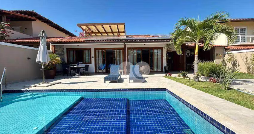 Casa com 4 dormitórios à venda, 300 m² por r$ 4.630.000,00 - barra da tijuca - rio de janeiro/rj