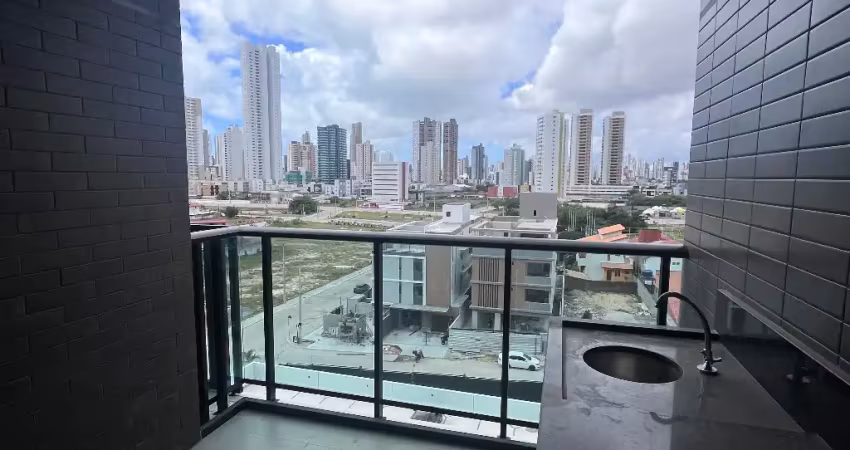Prédio novo com área de lazer e vista para o parque. super ventilado