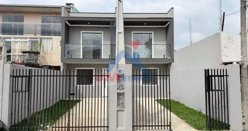Sobrado à venda no sítio cercado – 84,50m² de conforto e acabamento impecável!