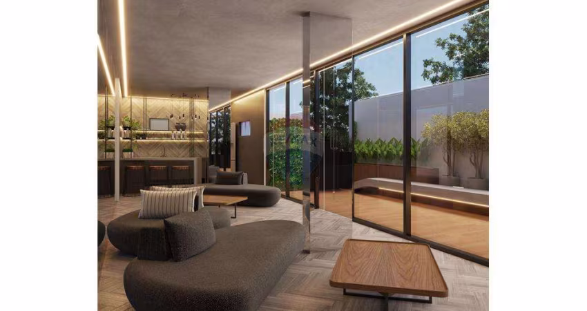 Flat estudio 18m² a 150m da praia no Jardim Oceania com area de lazer completa