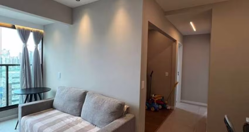 Apartamento 3/4, revertido para 2/4, com closet, escritório, mobiliado completo