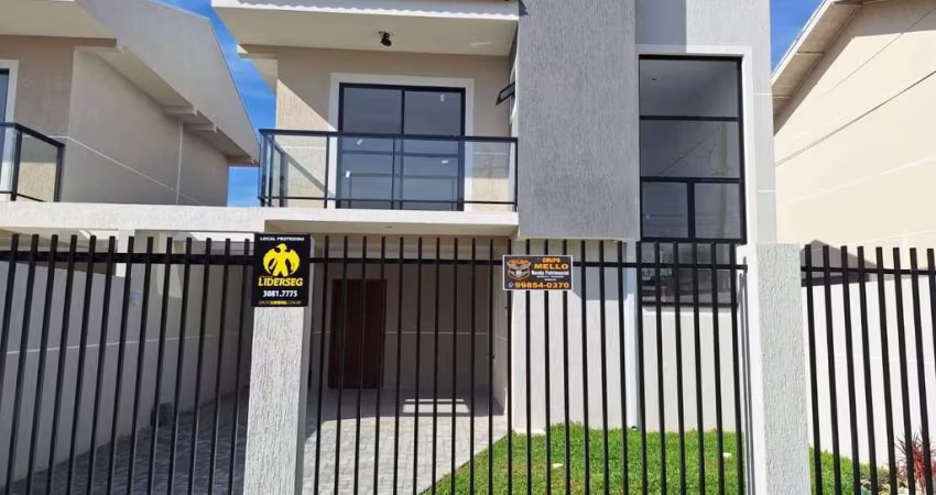 Sobrado para Venda em São José dos Pinhais, São Marcos, 3 dormitórios, 1 suíte, 3 banheiros, 2 vagas