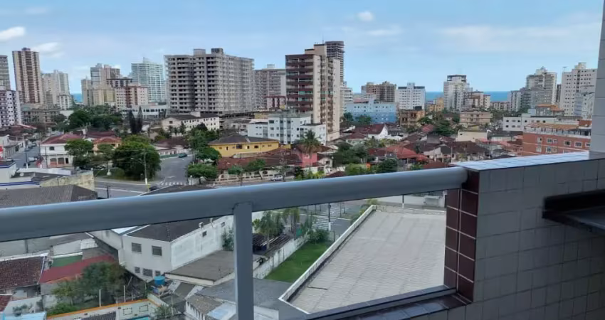 Oportunidade! Apartamento novo, c/02 dormts (suíte) garagem, elevador, pequena vista mar, Lazer completo!