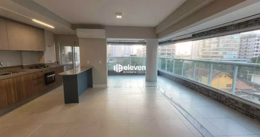 Pulquérrimo! 1ª locação, apartamento para locação com 2 suítes no Gonzaga, garagem demarcada!