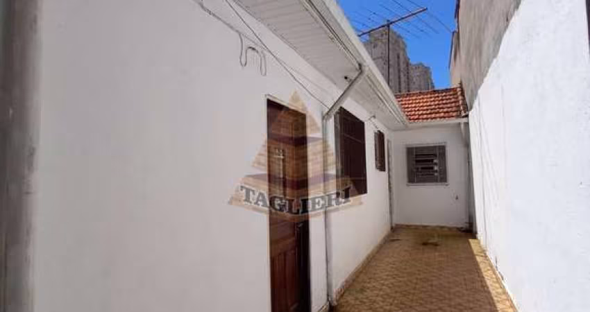 Casa térrea c/2 dormitórios entrada lateral  vagas Tatuapé precisa reforma