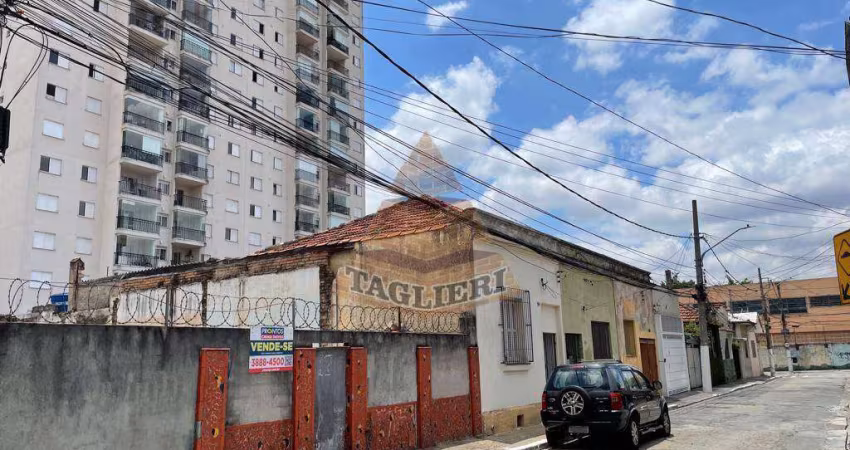 TERRENO NO TATUAPÉ
