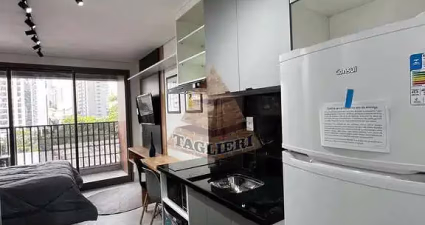 Aluga-se lindo studio no coração do analia franco- 25m mobiliado
