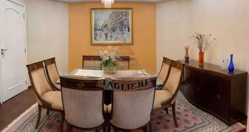Apartamento 4 dorm, 3 banh, 2 suite ,2 vagas, 180m² tatuape.