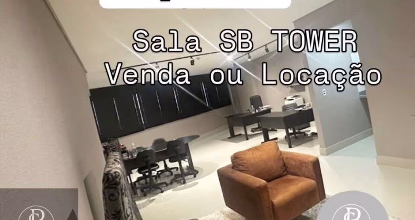 Edifício Sb Tower - Sala comercial à venda no bairro Santa Rosa - Cuiabá/MT