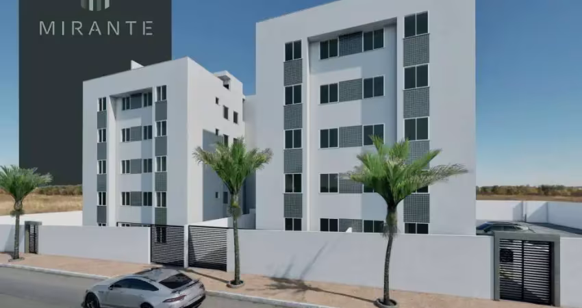 Residencial mirante – 2 quartos com elevador - bairro minaslândia