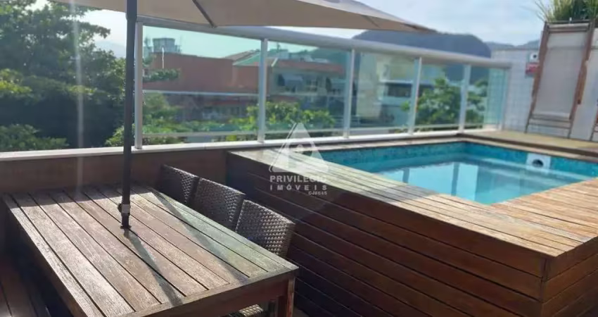 Cobertura duplex espetacular com 4 quartos no jardim oceânico