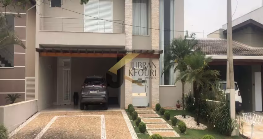 Casa à venda em condomínio em Paulínia, 3 suítes. Sobrado, lavabo, cozinha equipada, espaço gourmet,piscina, aquecimento,lazer privativo