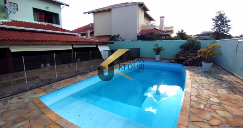 Casa à venda no condomínio alphaville campinas, com 4 dormitórios (2 suítes, 1 suíte americana) e garagem para vários carros