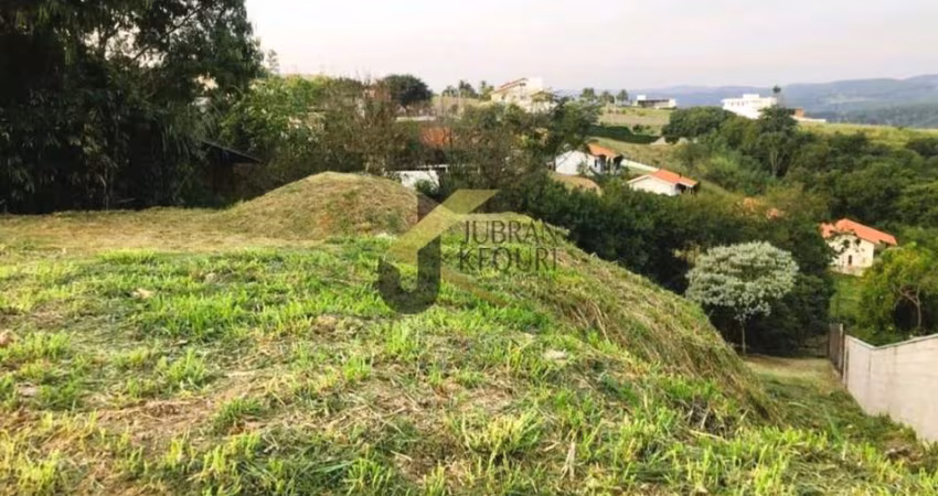 Terreno em condomínio à venda em Sousas - Campinas, com 1399 m² de área e vista panorâmica e definitiva para a mata.