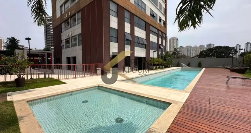 Apartamento à venda no cambuí - campinas, com 1 suíte, lazer comum e 2 vagas de garagem com depósito.