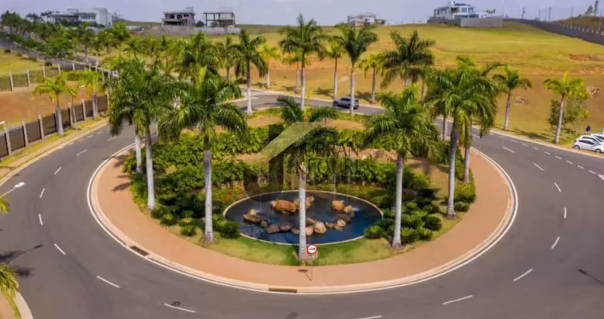 Terreno em condomínio à venda no entreverdes - campinas, com 1.010m², totalmente plano, pronto para receber a casa dos seus sonhos.