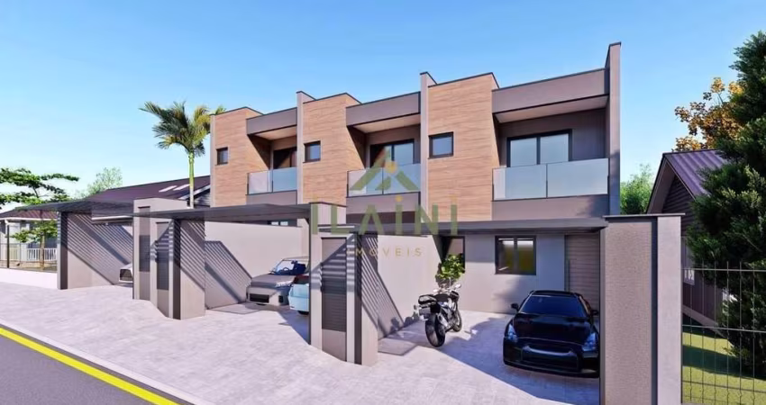 Sobrado em construção com 3 dormitórios bairro Areias em Camboriú SC