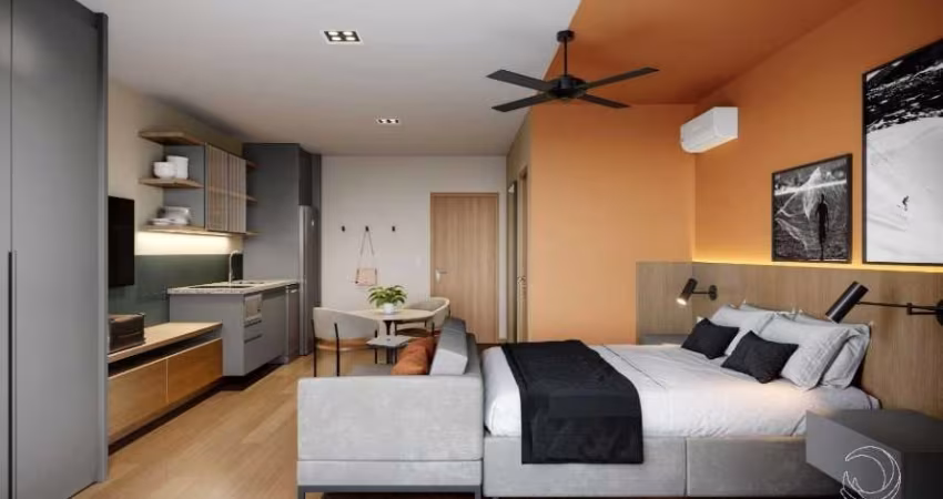 Apartamento de 32m² no Saco Grande