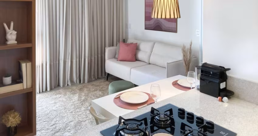 Apartamento de 35m² com suíte na Agronômica