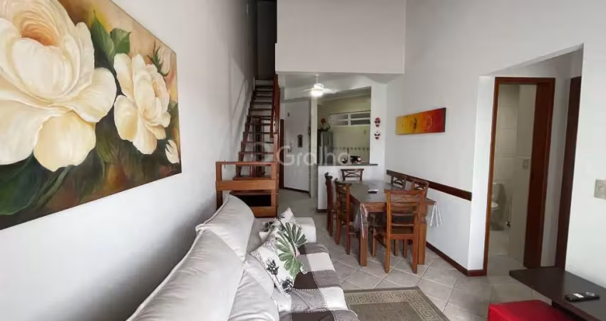 Cobertura com 2 quartos, sendo 1 suíte e 67m² privativos na cachoeira do bom jesus, florianópolis