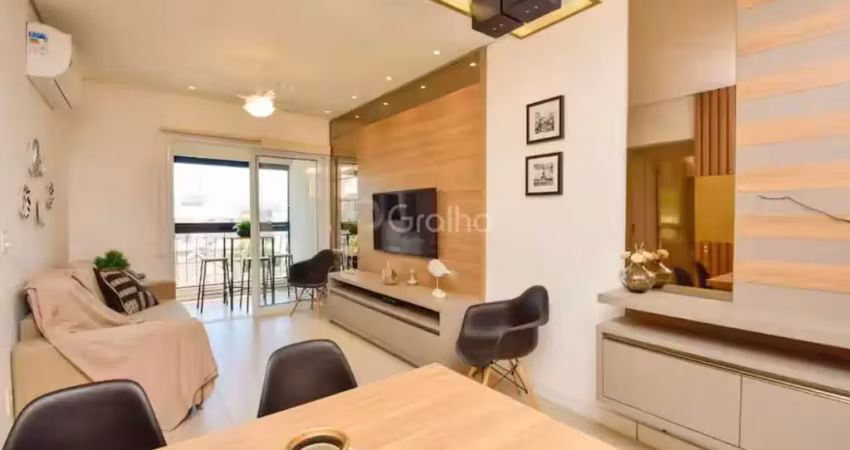 Apartamento de 73 m² com 2 quartos sendo 2 suítes em jurerê